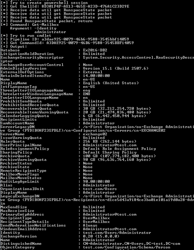 【技术原创】渗透技巧——远程访问Exchange Powershell